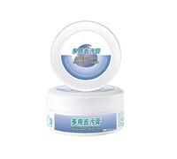 Annadue Detergente per Scarpe Crema Detergente Multiuso con Spugna, Lucido da Scarpe Bianco, Scrubber Senza Acqua Antiossidante per da Ginnastica in Pelle