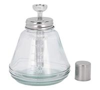 Annadue Dispenser con Pompa per Liquidi a Pressa, Flacone Ricaricabile per Solvente per Unghie 180 Ml, Nucleo in Alluminio per il Salone di Casa