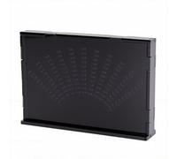Annadue Display dello Spettro Musicale, Luce Ritmica a LED a Forma di Ventaglio con Rilevamento del Livello, Doppio Ingresso, per Audio per Feste in Casa nel Bar KTV