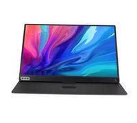 Annadue Display Portatile IPS 1080P da 16,1 Pollici, Supporto VESA, USB C 3.1, Estensione per Computer Portatile per Progettazione Grafica, Fotoritocco, Produzione Video, Giochi