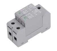 Annadue Dispositivo di Protezione da Sovratensione Fotovoltaica, Scaricatore di Sovratensione DC600V, Dispositivo di Protezione da 2P per Solare, di Elettrica