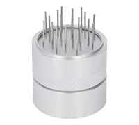 Annadue Distributore di Aghi per caffè con Base, Agitatore Manuale in Acciaio Inossidabile Resistente Alla Ruggine, Strumento per Mescolare il caffè per la Casa (53MM)