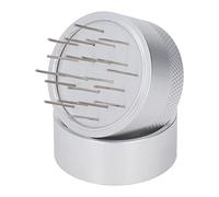 Annadue Distributore di Aghi per caffè con Base, Agitatore Manuale in Acciaio Inossidabile Resistente Alla Ruggine, Strumento per Mescolare il caffè per la Casa (53MM)