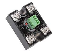 Annadue Dual Channel DC to AC Solid State Relay (40A(BERM-SK40DA)) | Doppio ingresso , uscita CA, ampio intervallo 24-480 V, contatti in ottone, guscio ignifugo, indicatori LED
