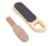 Annadue Efficace Detergente per le Dita dei Piedi, per la Rimozione dei Calli, per il Tallone, per la Rimozione della Pelle Morta, Esfoliante Nella Doccia e nel Bagno (YELLOW)
