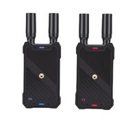 Annadue Extender HDMI Wireless da 5 GHz, Mittente e Ricevitore Video Wireless 1080P da 400 M con H.265 e Latenza di 0,05 S, KVM per Giochi di Presentazione in Streaming