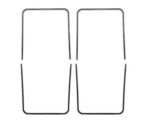 Annadue Fetta della Schermata del Telefono, Cornice di Display LCD del Telaio Medio con Kit di Strumenti di Riparazione per Z Flip 5 5G F731