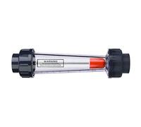 Annadue Flussometro Liquido 1-10m³/H Tubo in ABS Tipo | Pannello trasparente, alta precisione 4%, ABS resistente ai graffi, monitoraggio dei liquidi, lettura intuitiva