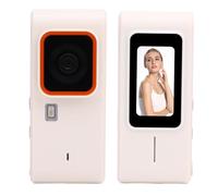 Annadue Fotocamera Digitale 1080P con Sensore CMOS da 12 MP, Schermo da 1,47 Pollici, 8 Filtri Creativi, Messa a Fuoco Automatica AF per Foto Video Nitide, Batteria da 600 MAh con (WHITE)