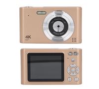 Annadue Fotocamera Digitale 48MP 2.5K HD Doppia Fotocamera Zoom 16x Messa a Fuoco Automatica Smart Fotocamera Digitale Fotocamera per Vlogging Lettore Musicale per Viaggi