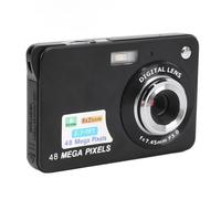 Annadue Fotocamera Digitale, Fotocamera per Studenti con Display TFT HD da 48 MP da 2,7 Pollici, Smart Pocket Zoom 8x Anti-vibrazione Messa a Fuoco Automatica Fotocamera per la Casa con