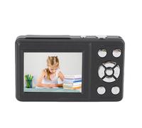 Annadue Fotocamera Digitale, Punto Vintage 4K e Fotocamera Shoot for Kids, 64 MP Anti Shake AF AutoFocus 18x Digital Zoom, Schermo da 2,4 Pollici, Compatto Piccolo per il Viaggio (BLACK)