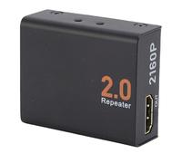 Annadue HDMI 2.0 Extender 98.4ft, 4K 60Hz 18 Gbps Booster, Range 30m con Guscio di Ferro per Home Theater/gaming (plug and play)
