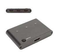Annadue HDMI Switch HDMI Splitter, 4K/2K 30Hz 60Hz HDMI Switcher 3 in 1 out, HDMI 3 Port Box Hub Supporta Gli Standard HDMI 1.4b e DVI 1.0 per, Computer, Telefoni Cellulari