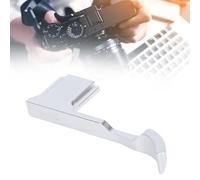 Annadue Impugnatura per Pollice in Lega di Alluminio, Adatta per Fotocamera X M5 con Design a Scatto, Protezione Hot-shoe e Supporto Confortevole per Fotografie Estese (SILVER)
