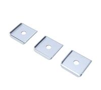 Annadue Kit Adattatore Doppia Lama Mulching per Tosaerba, Adattatore Tipo X 2,8" Larghezza 5/8" Foro Centrale, Lama Falciatrice in Acciaio per Lame Tagliaerba Commerciali, Morsetto Sicuro a 90 Gradi