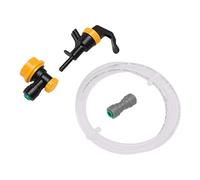 Annadue Kit Birra con Blocco a Sfera Utilizzo Versatile Disconnessione Manuale Semplice per Feste Esterne del Liquido da 1/4 di Pollice e Disconnessione con Blocco a Sfera