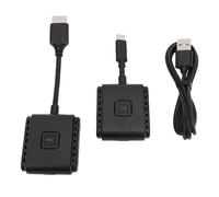 Annadue Kit di Trasmettitore Wireless e Kit di Ricevitore di Tipo C Trasmettitore Video e Ricevitore per TV 1080p Plug e Riproduci con 2,4 G+5 G a Doppia Fascia Estensione di Mirroring