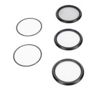 Annadue Kit Filtri Diffusione Nero 1/4 1/8 e Diffusione Bianco Morbido per LX10, G7X3, G7X2, ZV, RX100 M1 M2 M3 M4 M5, per GRVI, GR3, GR2, Installazione Magnetica