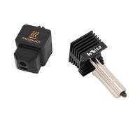 Annadue Kit Hotend Compatibile con Estrusore per Stampante 3D Bamboo Lab H2D Combo A1 A1 Mini, Hot End con Ugello in Acciaio Temprato, Sostituzione del Manicotto in Silicone della Testina di Stampa