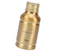 Annadue Lampada Ad Alcool Portatile da 50 Ml, Bruciatore Ad Alcool da Viaggio in Lega di Alluminio, Fornello in Metallo per Escursioni all'aperto, Picnic, Laboratorio, Campeggio