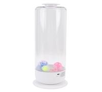 Annadue Lampada di a LED, Lampada da Tavolo Elettrica per Gelatine con Luce Che Cambia il Colore, per Uomini Donne, Arredamento per la Casa in Camera, per Festival e Feste, Luce Notturna (WHITE)