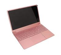 Annadue Laptop da 15,6 Pollici, Display IPS Full HD da 15,6 Pollici Laptop Rosa, Processore Quad da 16 GB 512 GB Rom, Laptop Ultra Sottile con Lettore di Impronte Digitali