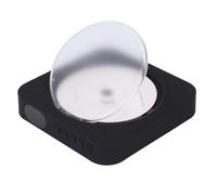 Annadue Lettore CD Bluetooth, Stereo Portatile con Telecomando, Copertura Protettiva, Ingresso AUX, Bassi Immersivi, per la Riproduzione Musicale di Studio a Casa (BLACK)