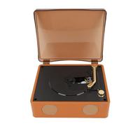 Annadue Lettore CD retrò Portatile con Altoparlanti Integrati, Lettore Musicale Grammofono Bluetooth, Giradischi Tutto in uno per la Casa e L'esterno