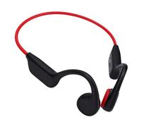 Annadue Lettore MP3 da 32 GB Comodo Auricolare Sportivo Bluetooth per la Corsa (nero rosso)