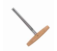 Annadue Lima per Sega a Tampone con Manico in Legno per Liuteria Violino | Alesatore conico per piroli di violino, acciaio inossidabile antiruggine, impugnatura ergonomica, per violino 3/4 4/4