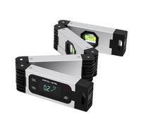 Annadue Livella Digitale Pieghevole da 60 Cm, Righello di Misurazione Multiangolo Portatile con Display, Base Magnetica, Misurazione Precisa, per Angoli Scale Lavorazione del Legno