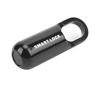 Annadue Lucchetto con Impronta Digitale, Lucchetto di Sicurezza Senza Chiave con con Impronta Digitale Ricaricabile Tramite USB, Serratura Elettrica Antifurto per Bagagli, Porta di Viaggio, Cassetto
