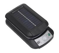 Annadue Luce Solare da Parete con Telecomando per Esterno | Sconce ad energia solare, decorazione del balcone del patio, esterno protetto dalle intemperie, LED a risparmio energetico,