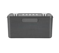 Annadue Macchina Karaoke Portatile, Altoparlante Bluetooth Wireless con Due Microfoni, Cambia Voce, Effetto Riverbero, Karaoke Portatile per Feste all'Aperto in Casa