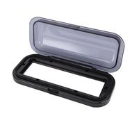 Annadue Marine Stereo Cover ABS Antishock Spring Case | ABS addensato, chiusura a molla, protezione antisale, protezione audio per barca, vestibilità universale