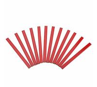Annadue Matite da Carpentiere Ottagonali Rosse con Mina Dura da 72 Pezzi, Strumento per Marcare la Lavorazione del Legno da 175 Mm, Mina Nera Resistente e Facile da Temperare, Vernice Rossa Brillante