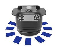 Annadue Mescolatore e Distributore Automatico di Carte, Mescolatore e Distributore Elettrico, Distribuzione a 360°/180°, Supporta 8 Giocatori, Ricaricabile, per Giochi da Tavolo e