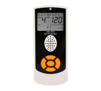 Annadue Metronomo Digitale Portatile Ricaricabile per Tutti gli Strumenti | Display LCD Wide Tempo USB C ricaricabile Altoparlante integrato per pianoforte, chitarra, tamburo, violino, metronomo