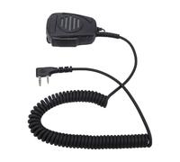 Annadue Microfono Altoparlante Walkie Talkie, Microfono Portatile a 2 Pin, Compatibile con Radio Bidirezionale TH-D72A, TH-D74A, K20A, UV-5R BF-FBF-F8 UV-6R -82 -S9, Mi