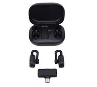 Annadue Microfono Lavalier Professionale con Cancellazione del Rumore Tramite Intelligenza Artificiale, Microfono a Clip Magnetico Wireless per Streaming Live e interviste.