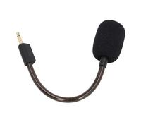 Annadue Microfono Sostitutivo per V2 per V2 Pro, Microfono Staccabile con Spina Placcata Oro da 3,5 Mm, Cuffie da Gioco Wireless, Microfono Leggero con Cancellazione del Rumore con (BLACK)