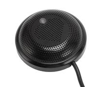 Annadue Microfono USB per Conferenze, Microfono Desktop per Computer Omnidirezionale Microfono per PC per Videoconferenze, Registrazione, Skype, Streaming Live, Lezioni Online, Reporter