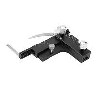 Annadue Microscopio Calibro Mobile Righello Palco Meccanico | Portavetrini mobile, osservazione dei campioni, lega di alluminio di precisione, installazione semplice, ricerca di