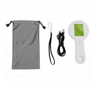 Annadue Microscopio Digitale Portatile per Adulti e Bambini, Schermo da 2 Pollici, Ingrandimento 500X, 2 Sorgenti Luminose Microscopio Portatile con LED per L'osservazione della N (WHITE)