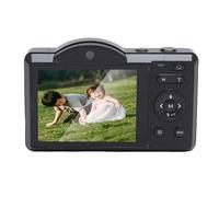 Annadue Migliore Fotocamera Digitale 4K da 75 MP 2,8 Pollici Touchscreen 16x Zoom Wifi Doppio per Selfie e Foto, Fotocamera Autofocus con Flash, Condividi con la Famiglia e gli Amici in (BLACK)