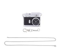 Annadue Mini Fotocamera Digitale Ad Alta Definizione Dal Design retrò e Portatile, Dotata di Luce LED e Filtri Multipli, Perfetta per Viaggiare, Studiare e Catturare Momenti di (BLACK)