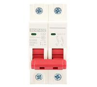 Annadue Mini Interruttore Automatico DC 32A 500V 2P MCB, DZ47-63Z Protezione da Sovraccarico e Cortocircuito, capacità di Interruzione 6kA Ritardante di per Solare RV Marine