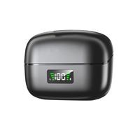 Annadue Mini Microfono Wireless da Bavero Offre funzionalità di Riduzione del Rumore e Modifica della Voce La Custodia di Ricarica Fornisce 20 Ore di Durata della Batteria Ideale per (BLACK)