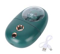 Annadue Mini Umidificatore Ricaricabile USB per Nebulizzatore Facciale per Animali Carini per Viaggiare, 35 Ml 500 MAh, Vibrazione Ad Ultrasuoni, Compatto e Portatile (GREEN)